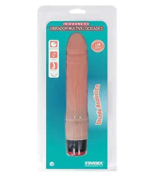 Vibrador Realístico De 19 Cm