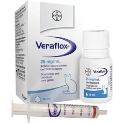 Veraflox 25mg Suspensión Oral 15ml