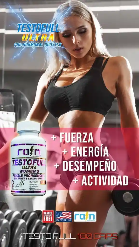 Testofull Womens (aumenta Tu Fuerza, Energía Y Vitalidad)