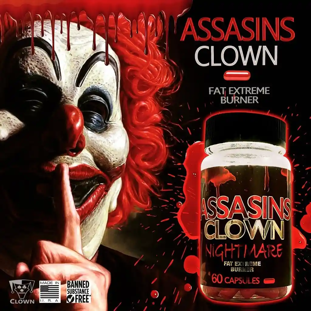 Assasins Clown. (60 Cap.)concentrado - Quemador De Grasa