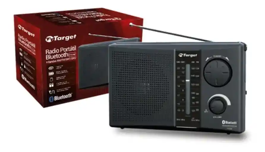 Radio Portátil Bluetooth Target