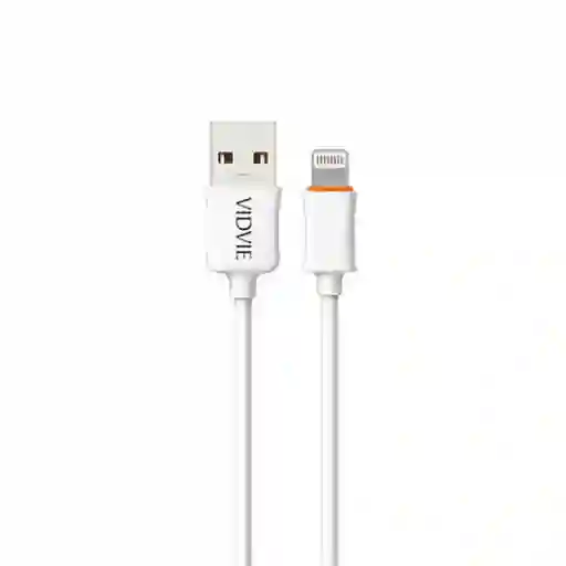 Cable Para Iphone De Carga Rápida 2.4a Vidvie De 3 Mts