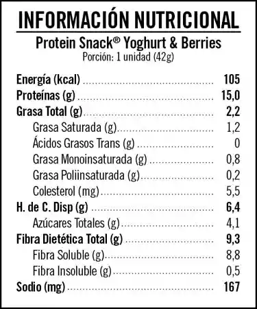 Barrita Protein 5 Snack. Birthday Cake