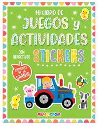 Mi Libro De Juegos Y Actividades C/ Atractivos Stickers Animales De La Granja