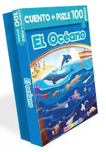 cuento+Puzzle 100 piezas el oceano