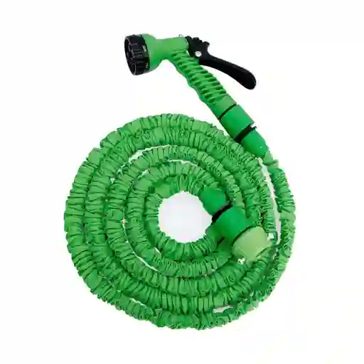 Manguera Retráctil 45mts Jardín Verde