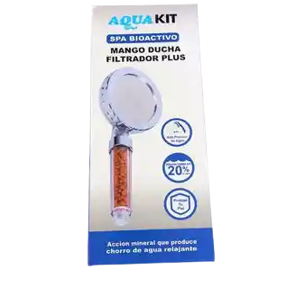 Mango Ducha Spa Bioactivo Filtrador Plus (aquakit)