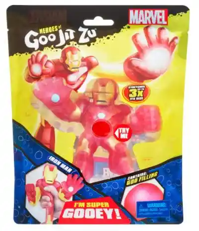 Goo Jit Zu Marvel Heroes Iron Man I´m Super Gooey!