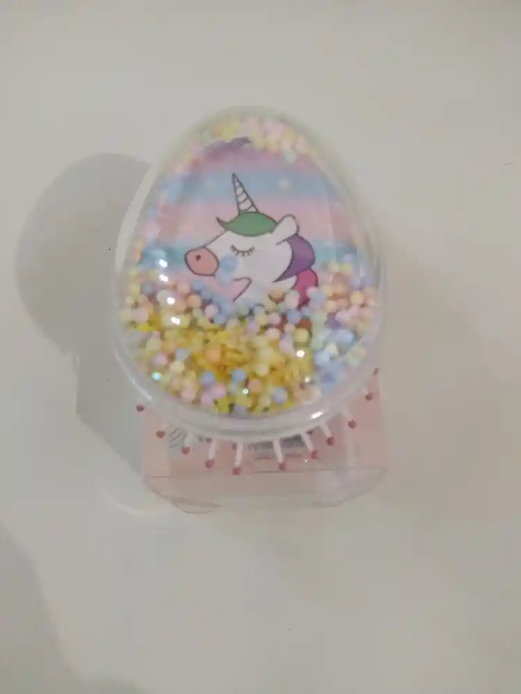 Peine De Cojín De Aire De Diseño De Unicornio