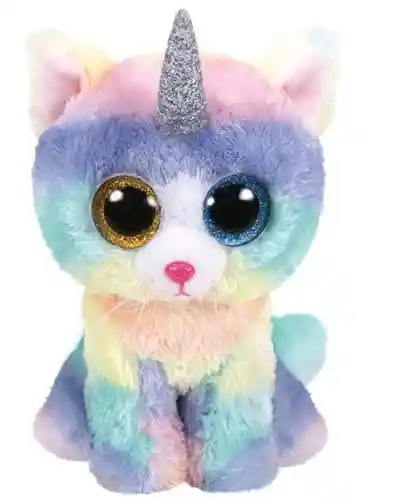 Ty Beanie Boos Gato Multicolor Unicornio 36250