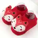 Calcetines Bebé Con Diseño 3d Zorro Rojos