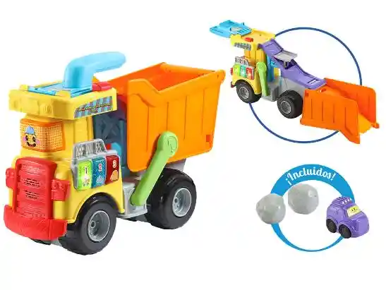 Vtech Baby Tut Tut Bólidos Camión Obras Y Construcciones 2 En 1