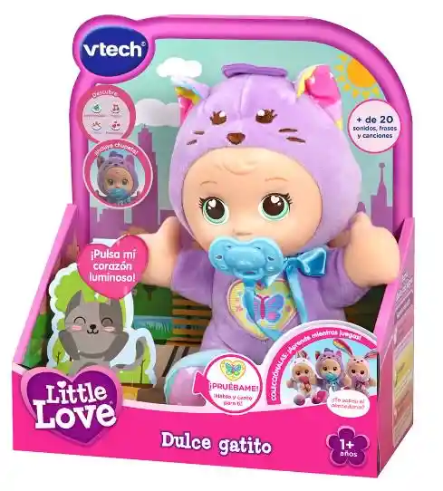 Vtech Little Love Dulce Gatito Incluye Chupete