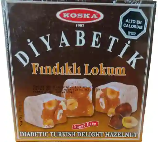 Koska - Turkish Delight Avellanas Diabetik - Delicia Turca Sin Azucar 250 G