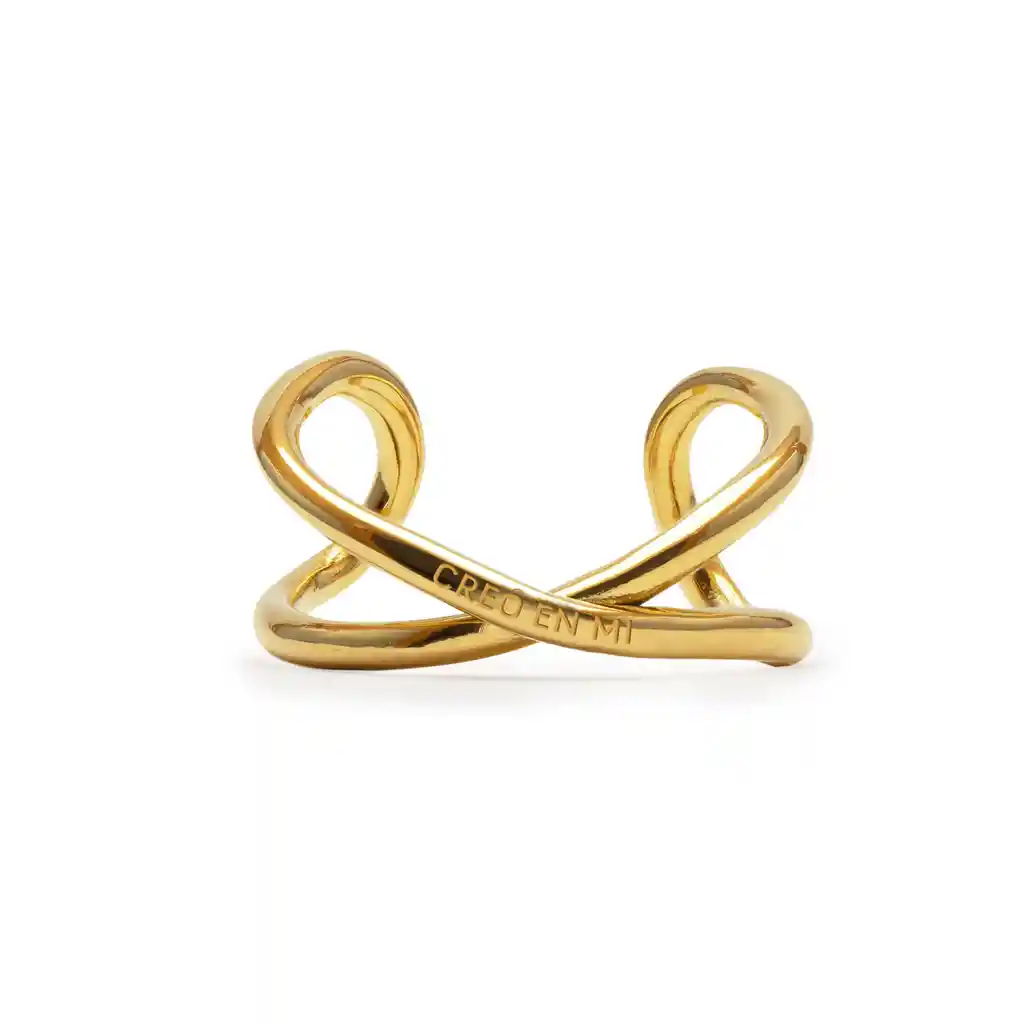 Anillo Endless: Creo En Mi Oro