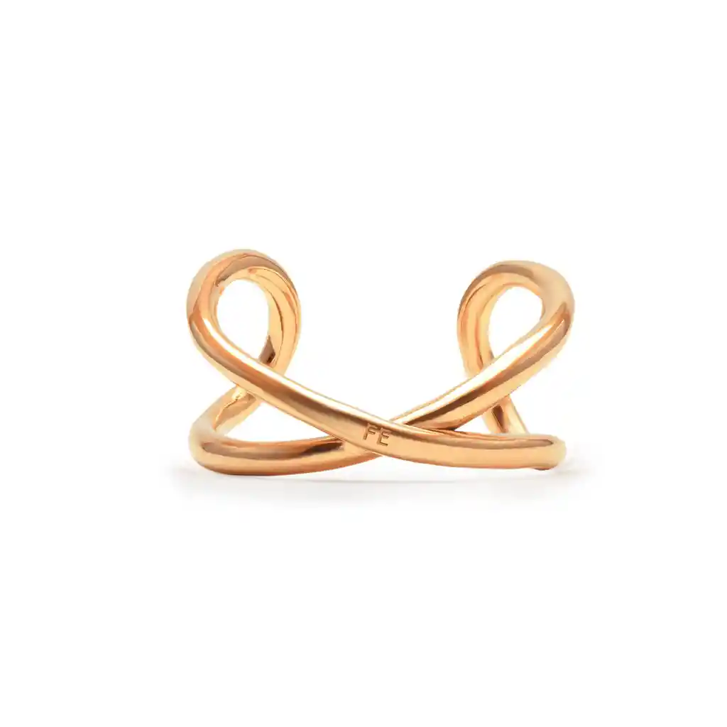 Anillo Endless: Fe Oro Rosa