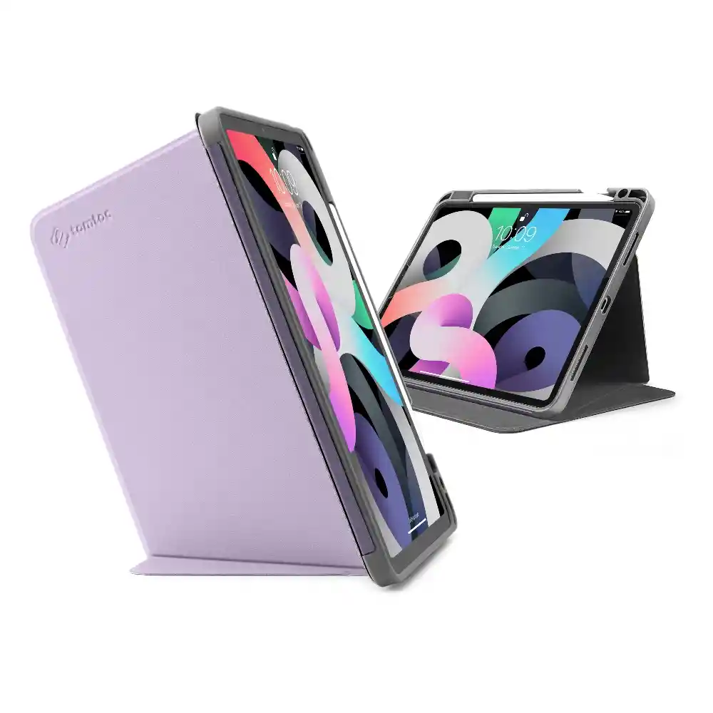 Tomtoc Funda Vertical Para Ipad Air 4 De 10,9'' 2020 Violeta