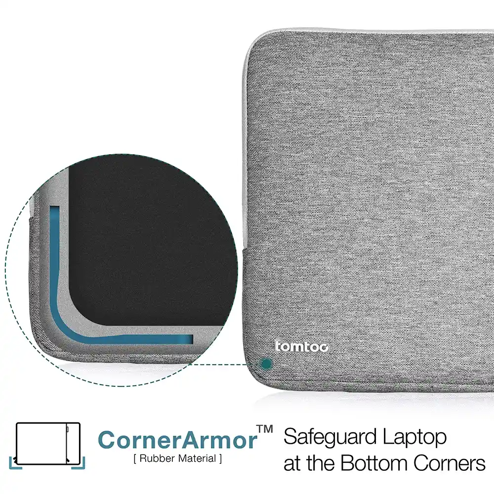 Tomtoc A13-c02 Funda 360 Para Macbook( New) De 13'' -gris