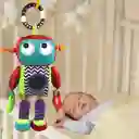 Peluche Sonajero Robot Para Bebés