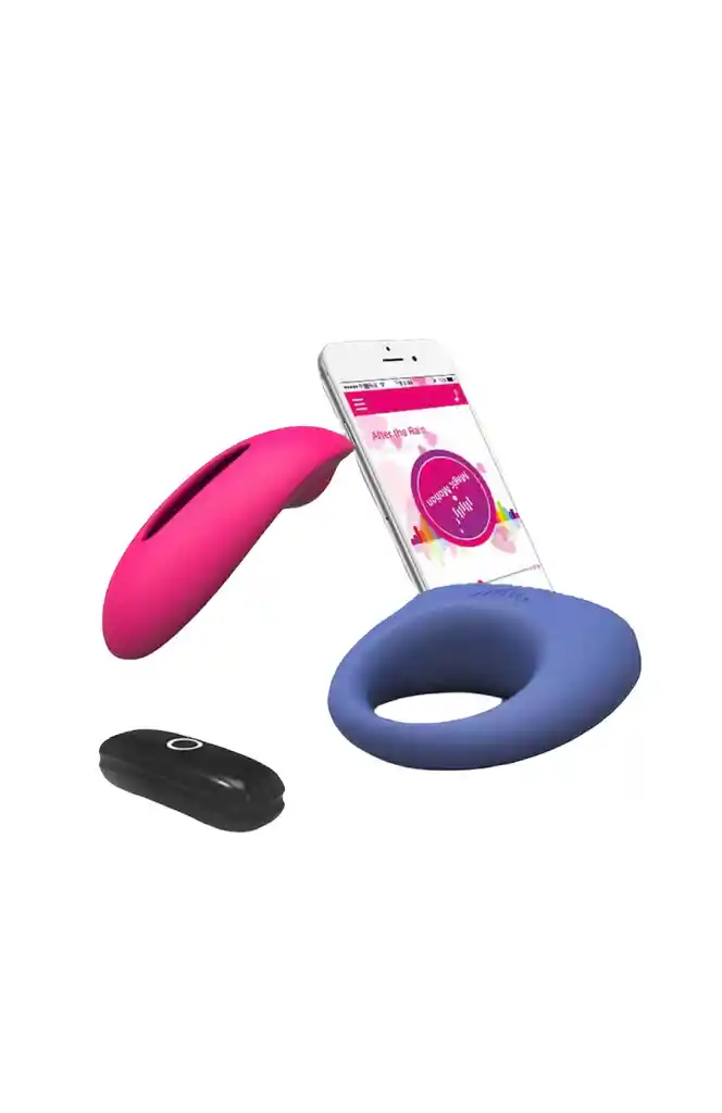 Kit Anillo Y Calzón Vibrador Con App