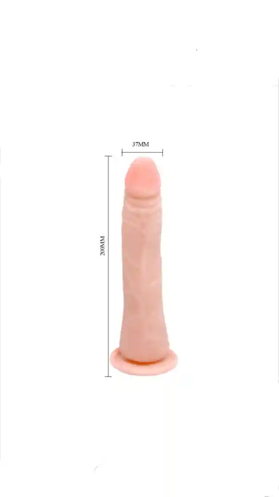 Barry - Dildo Realista Flexible 20 Cm