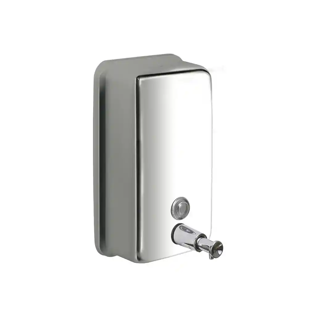 Dosificador De Jabon Vertical 1.0 Lt Acero Inox