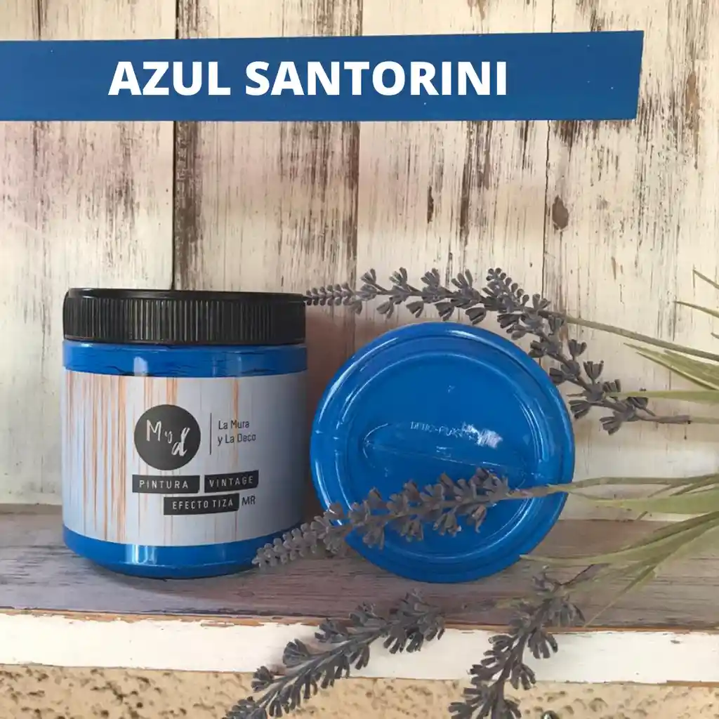 Pintura Vintage Azul Santorini 500 Ml