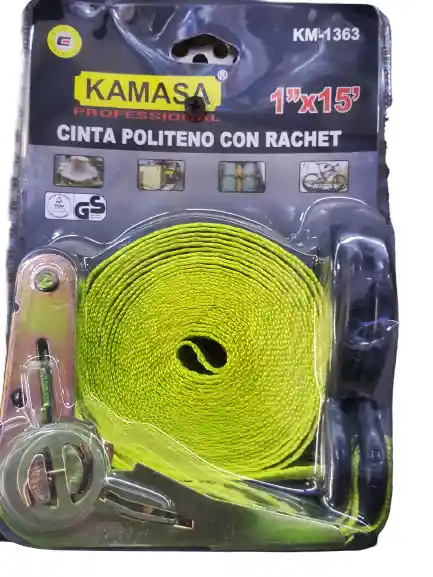 Eslinga Cinta Politeno Con Rachet (kamasa)