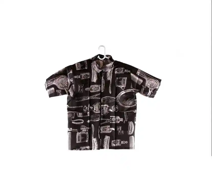 Delantal Con Cierre Para Barber L-xl