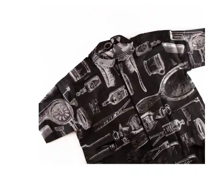 Delantal Con Cierre Para Barber L-xl