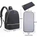 Mochila Pequeña Para Pañales Siena - Negro