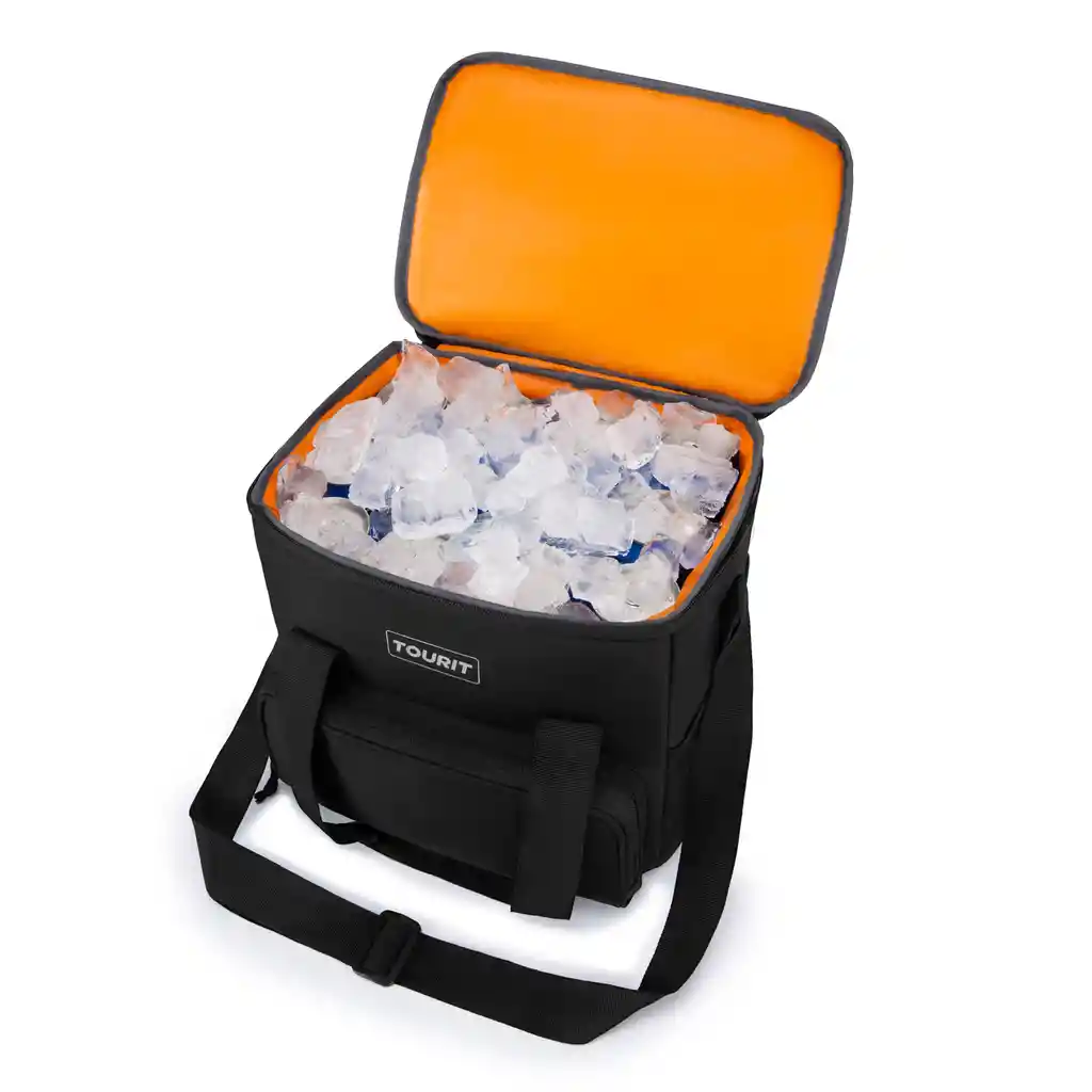 Tourit Cooler Bag Refrigerador Aislado Portátil De 14l -negro