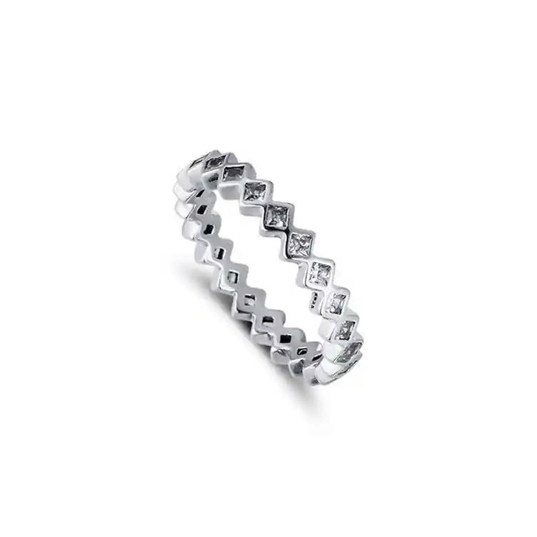 Anillo De Plata Eternity,