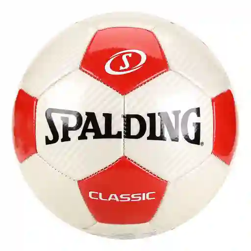 Balón De Fútbol Spalding Classic Rojo