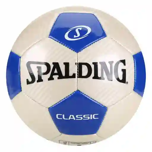 Balón De Fútbol Spalding Classic Azul