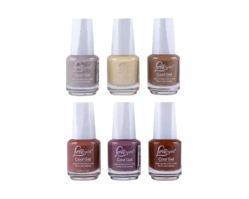 Loveyes® Kit Esmaltes15ml 6 Color A