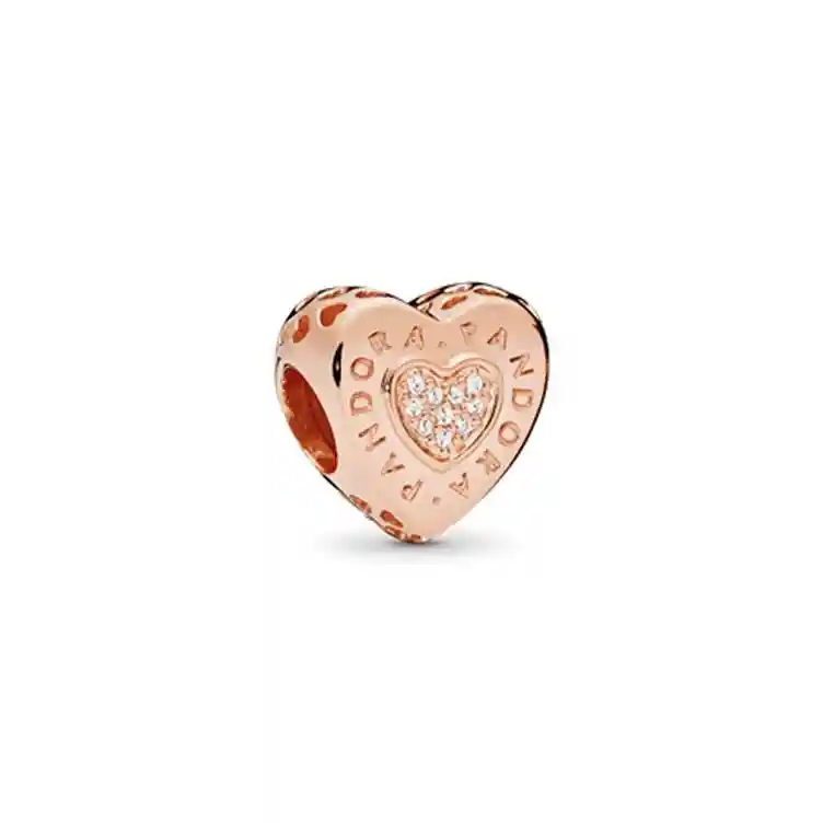 Charm Corazón Rosa Signature