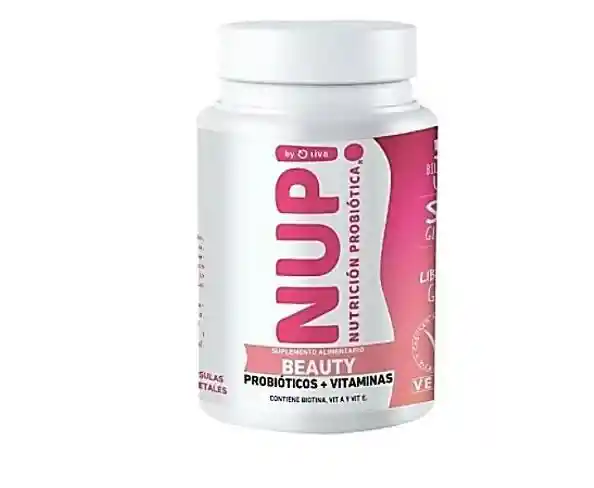 Nup! - Probiotico Nup Beauty Con Vitaminas Y Minerales - 30 Caps