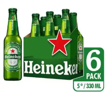 Heineken Six Pack330 Cc