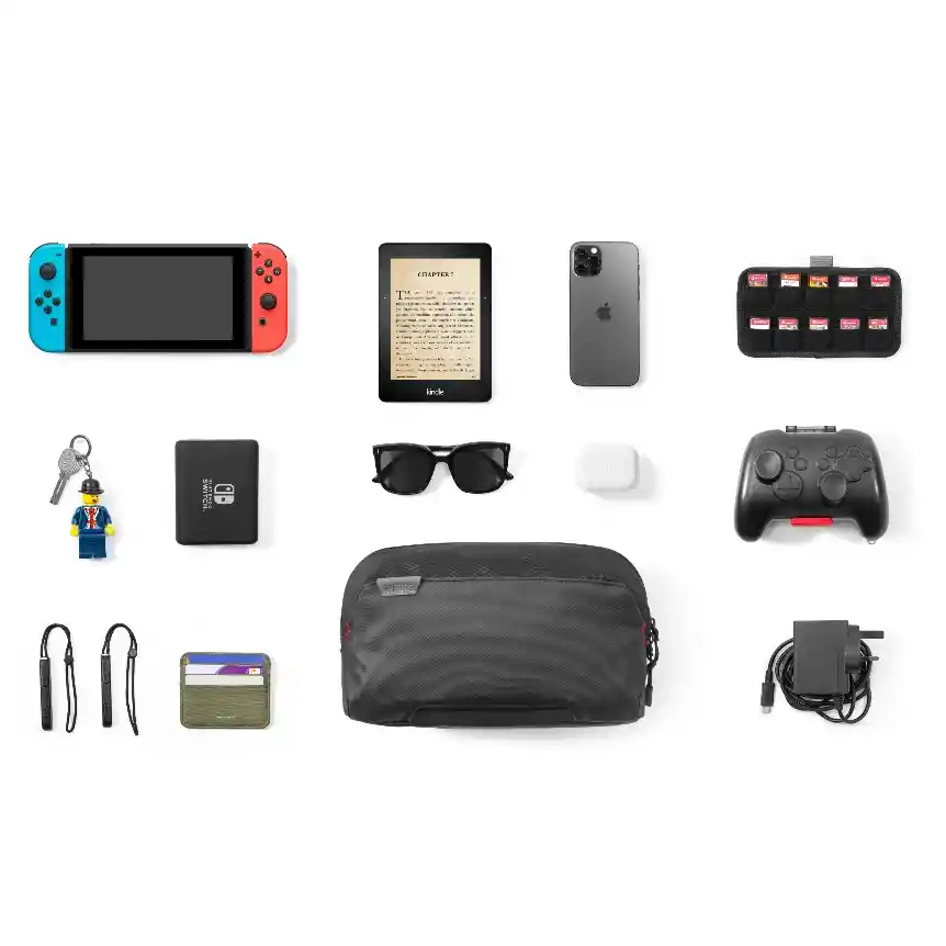 Tomtoc Bolso De Hombro G-sling Para Nintendo Switch Negro