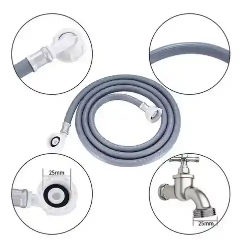 Manguera Lavadora De Llenado 1 .5 Metros (aquakit)