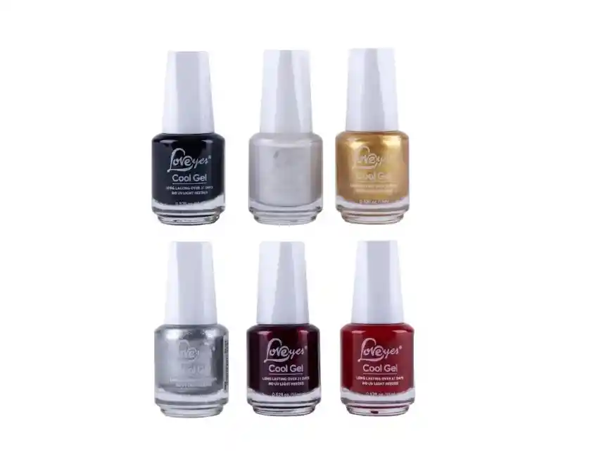 Loveyes® Kit Esmaltes 15ml 6 Color D