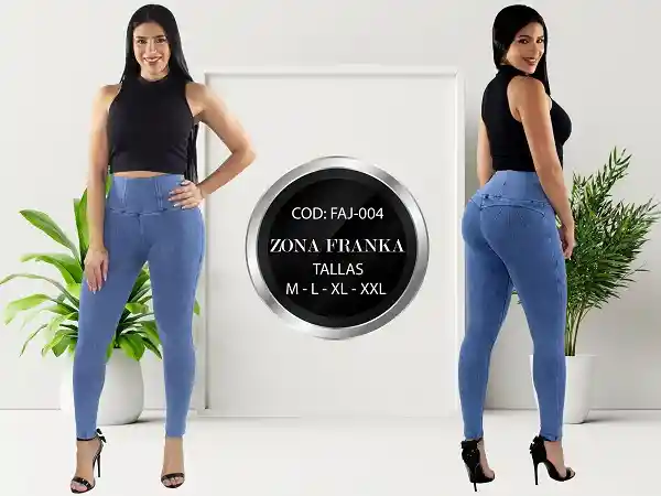 Jeans Fajero Reductor Talla Xl