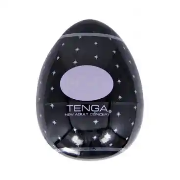 Tenga Huevo Masturbador Negro + Lubricante