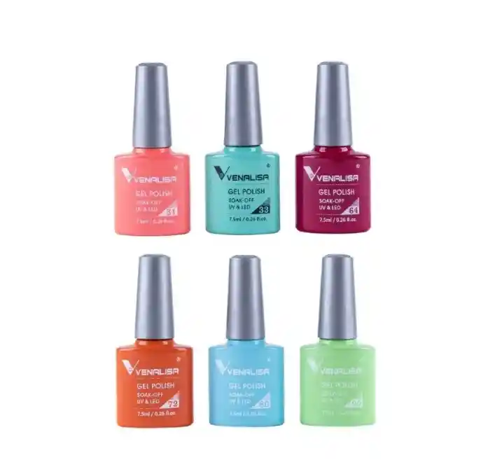 Volver Venalisa® Kit Esmaltes Plan B 6 Colores 7.5ml C/u