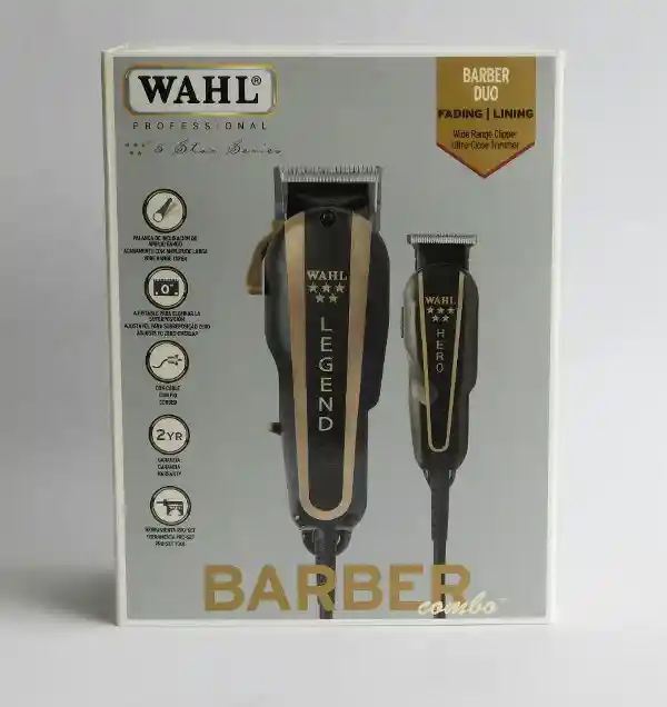 Wahl Combo Barber (cortadora + Desvelladora)