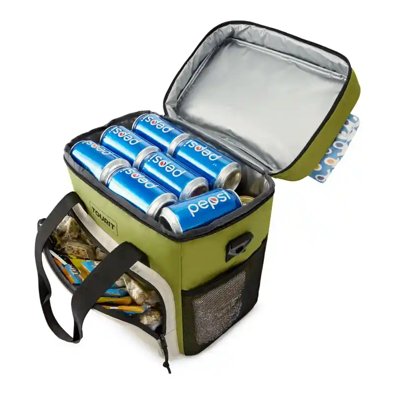 Tourit Cooler Bag Refrigerador Aislado Portátil De 24l -verde