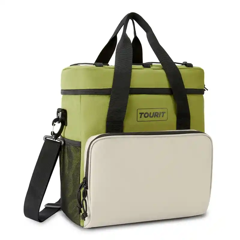 Tourit Cooler Bag Refrigerador Aislado Portátil De 24l -verde