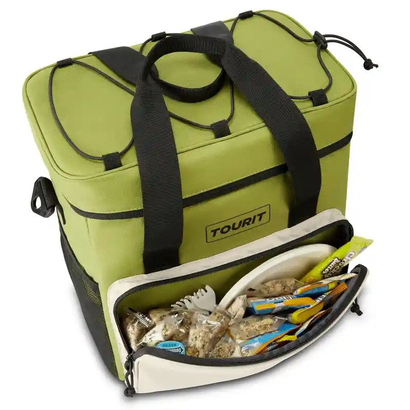 Tourit Cooler Bag Refrigerador Aislado Portátil De 24l -verde