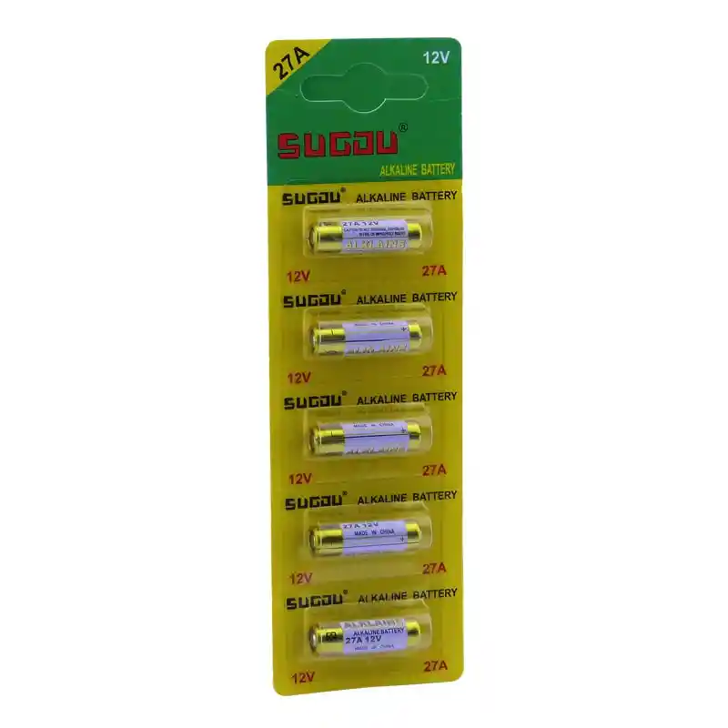 Pack 5 Pilas 27a Alkaline Para Control Remoto